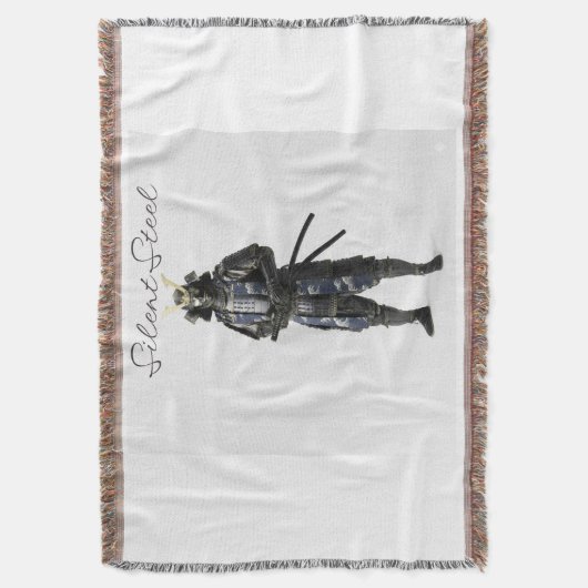 Samurai warrior blanket deken (Voorkant Verticaal)