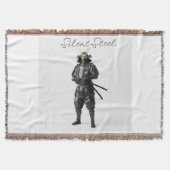 Samurai warrior blanket deken (Voorkant)