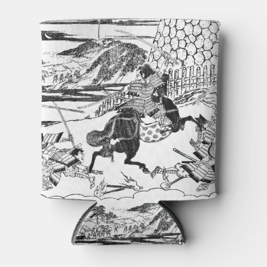 Samurai Warrior Blikjeskoeler (Voorkant)