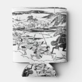 Samurai Warrior Blikjeskoeler (Achterkant)