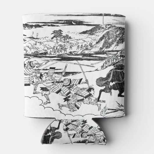 Samurai Warrior Blikjeskoeler (Achterkant)