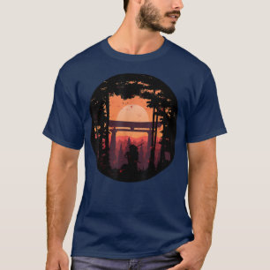 Samurai warrior bushido code Japanse zwaardmannen  T-shirt