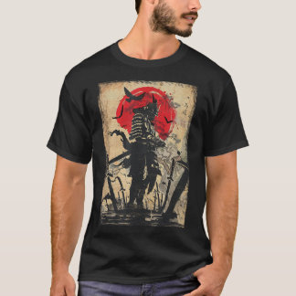 Samurai warrior bushido code Japanse zwaardmannen T-shirt