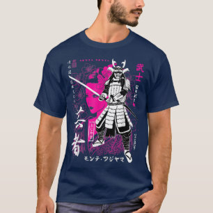 Samurai warrior bushido code Japanse zwaardmannen  T-shirt