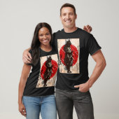 Samurai Warrior Bushido Code Japanse zwemmer T-shirt (Unisex)
