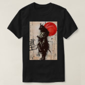  Samurai Warrior Bushido Code Japanse zwemmer T-shirt (Design voorkant)