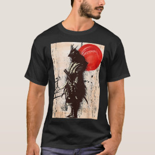  Samurai Warrior Bushido Code Japanse zwemmer T-shirt