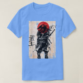 Samurai Warrior Bushido Code Japanse zwemmer T-shirt (Design voorkant)