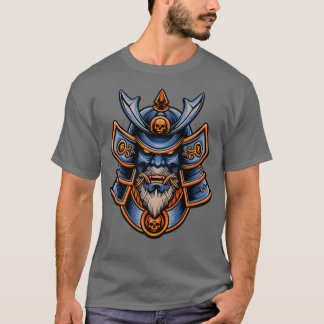 Samurai Warrior Bushido Oni MaskerJapanse Cultuur T-shirt