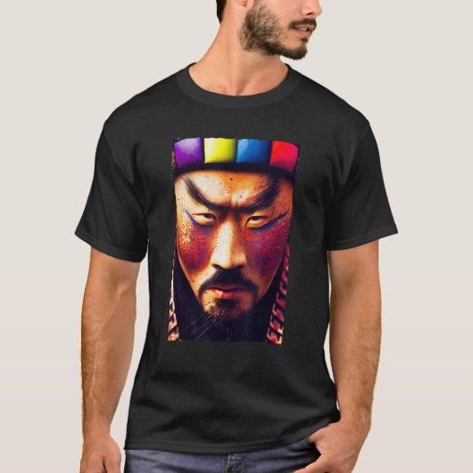 Samurai Warrior Bushido Samurai Japanner T-shirt (Voorkant)