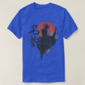 Samurai Warrior Code Bushido Japan Kanji Meiyo Hon T-shirt (Design voorkant)