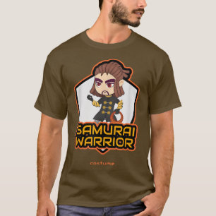 Samurai Warrior Costume (2) T-shirt