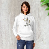 Samurai Warrior Dames Hoodie