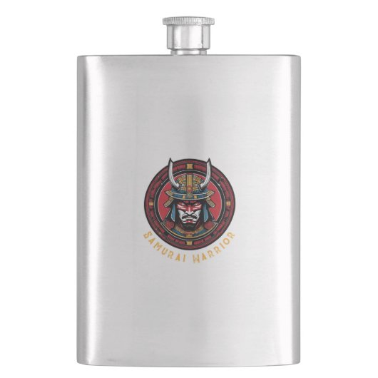 Samurai Warrior Flask Flacon (Voorkant)