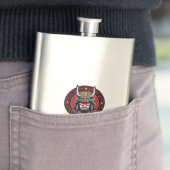Samurai Warrior Flask Flacon (Voorbeeld)