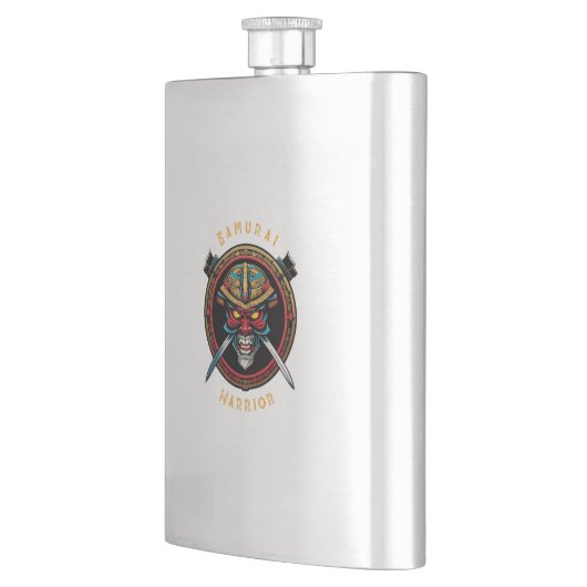 Samurai Warrior Flask Flacon (Links)