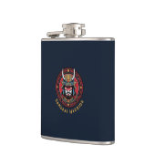 Samurai Warrior Flask Heupfles (Links)