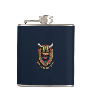 Samurai Warrior Flask Heupfles