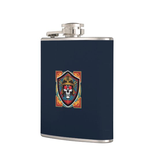 Samurai Warrior Flask Heupfles (Links)