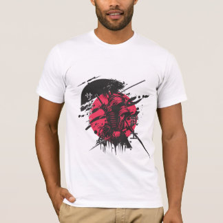 : Samurai Warrior Grafische T‑Shirt T-shirt