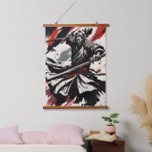 Samurai Warrior Hangend Wandkleed (Slaapkamer)