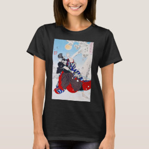Samurai Warrior Holding a Katana, Yoshitoshi T-shirt