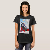 Samurai Warrior Holding a Katana, Yoshitoshi T-shirt (Voorkant volledig)