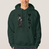 Samurai Warrior Hooded Sweatshirt – Japanse Samur (Voorkant)