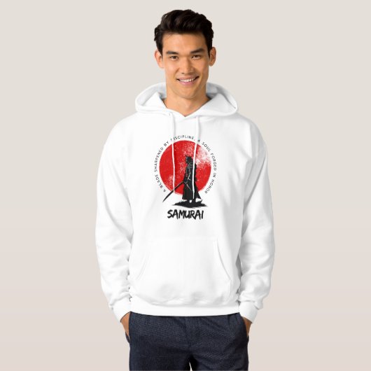 Samurai Warrior  Hoodie (Voorkant volledig)