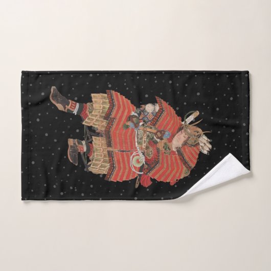 Samurai Warrior  Japanse kunst Bad Handdoek (Handdoek)