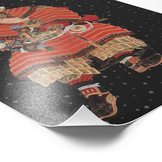 Samurai Warrior  Japanse kunst Foto Afdruk (Hoek)