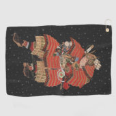 Samurai Warrior  Japanse kunst Golfhanddoek (Horizontaal)
