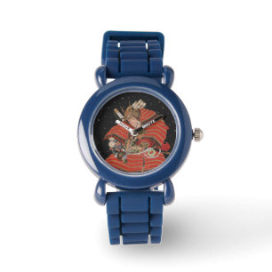 Samurai Warrior  Japanse kunst Horloge