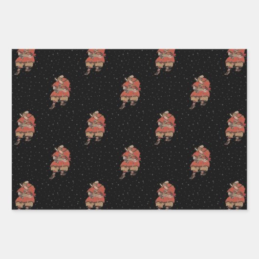 Samurai Warrior  Japanse kunst Inpakpapier Vel (Voorkant 3)