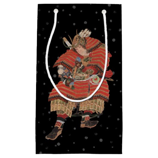 Samurai Warrior Japanse kunst Klein Cadeauzakje (Voorkant)