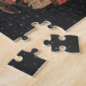 Samurai Warrior Japanse kunst Legpuzzel (Zijkant)