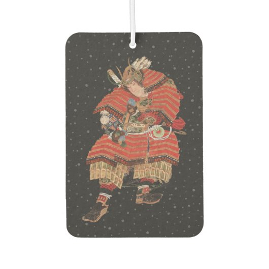 Samurai Warrior  Japanse kunst Luchtverfrisser (Voorkant)