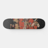 Samurai Warrior  Japanse kunst Persoonlijk Skateboard (Horizontaal)