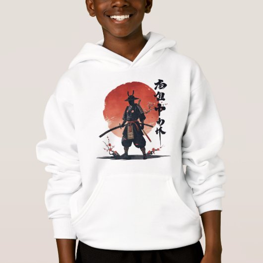 Samurai Warrior Japanse zonsondergang esthetiek (Voorkant)