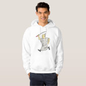 Samurai Warrior Mannen Hoodie (Voorkant volledig)