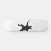 Samurai Warrior met zwaard - Kies achterkleur Persoonlijk Skateboard (Horizontaal)