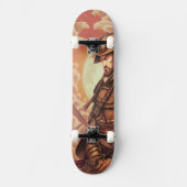 Samurai Warrior Persoonlijk Skateboard (Voorkant)