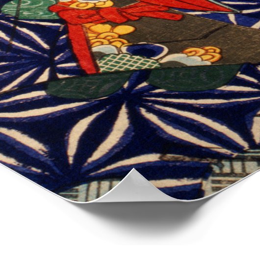 SAMURAI WARRIOR POSTER WALL ART  JAPANESE (Hoek)