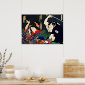 SAMURAI WARRIOR POSTER WALL ART  JAPANESE (Keuken)