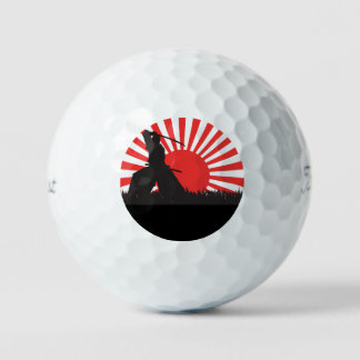 Samurai Warrior Precision Golf Balls Golfballen