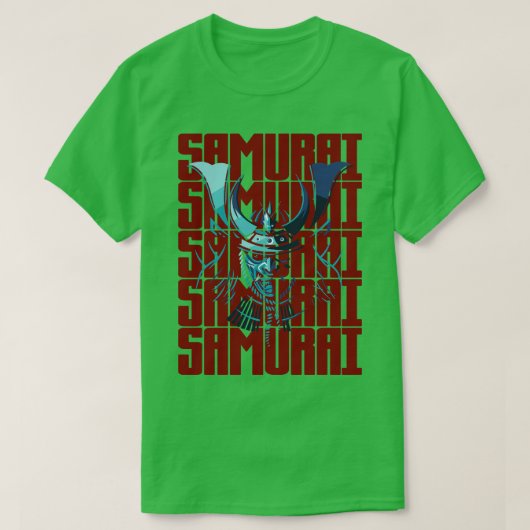 Samurai Warrior Ronin Samurai Samurai Oni T-shirt (Design voorkant)
