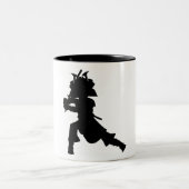 Samurai Warrior Silhouette Mok (Center)