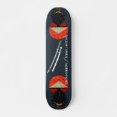 Samurai warrior Skateboard (Voorkant)