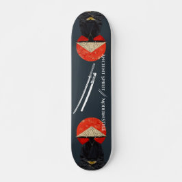 Samurai warrior Skateboard