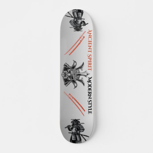 Samurai warrior Skateboard (Voorkant)